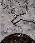 Small tree in late autumn by Egon Schiele